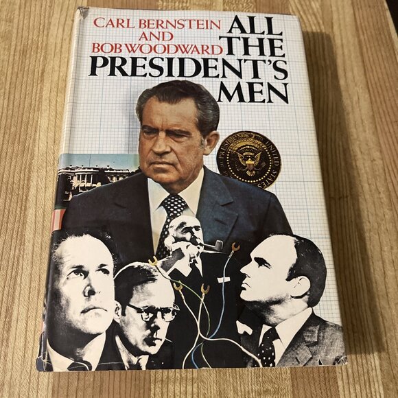 All the President's Men - Woodward and Bernstein True 1st Printing + Final Days - Picture 2 of 16